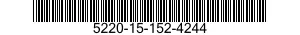 5220-15-152-4244 GAGE,SNAP,FIXED 5220151524244 151524244