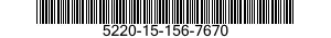 5220-15-156-7670 GAGE,SNAP,PLAIN ADJUSTABLE 5220151567670 151567670