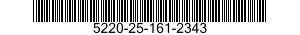 5220-25-161-2343 GAGE,PLUG,PLAIN CYLINDRICAL 5220251612343 251612343