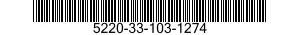 5220-33-103-1274 GAGE,RING,PLAIN 5220331031274 331031274