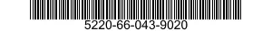 5220-66-043-9020 GAUGE,CONTROL 5220660439020 660439020