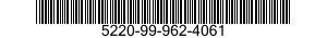 5220-99-962-4061  5220999624061 999624061