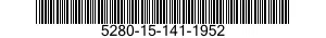 5280-15-141-1952 ROTELLA METRICA MT. 5280151411952 151411952