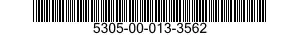 5305-00-013-3562 SCREW,MACHINE 5305000133562 000133562
