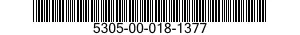 5305-00-018-1377 SCREW,CAP,HEXAGON HEAD 5305000181377 000181377