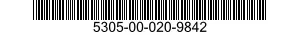 5305-00-020-9842 SCREW,CLOSE TOLERANCE 5305000209842 000209842