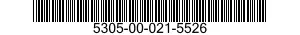 5305-00-021-5526 SCREW,CAP,HEXAGON HEAD 5305000215526 000215526