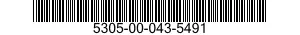 5305-00-043-5491 SCREW,CAP,HEXAGON HEAD 5305000435491 000435491