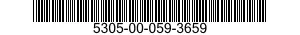 5305-00-059-3659 SCREW,MACHINE 5305000593659 000593659