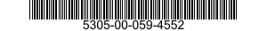 5305-00-059-4552 SCREW,MACHINE 5305000594552 000594552