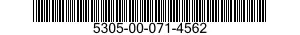 5305-00-071-4562 SCREW,CAP,SOCKET HEAD 5305000714562 000714562