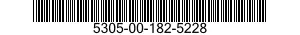 5305-00-182-5228 SCREW,CAP,SOCKET HEAD 5305001825228 001825228