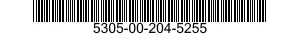 5305-00-204-5255 SCREW,MACHINE 5305002045255 002045255