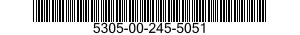 5305-00-245-5051 SCREW ASSEMBLY,PANEL 5305002455051 002455051