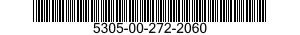 5305-00-272-2060 SCREW,MACHINE 5305002722060 002722060
