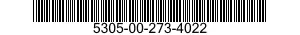 5305-00-273-4022 SCREW,CAP,SOCKET HEAD 5305002734022 002734022