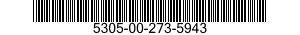 5305-00-273-5943 SCREW,MACHINE 5305002735943 002735943