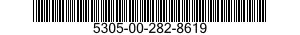 5305-00-282-8619 SCREW,MACHINE 5305002828619 002828619