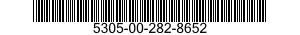 5305-00-282-8652 SCREW,MACHINE 5305002828652 002828652