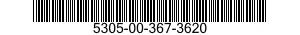 5305-00-367-3620 SCREW,MACHINE 5305003673620 003673620