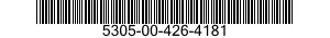 5305-00-426-4181 SCREW 5305004264181 004264181