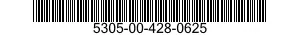 5305-00-428-0625 SCREW 5305004280625 004280625