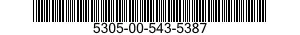 5305-00-543-5387 SCREW,WOOD 5305005435387 005435387