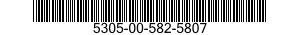 5305-00-582-5807 SCREW,MACHINE 5305005825807 005825807
