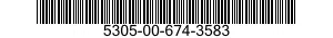 5305-00-674-3583 SCREW,CAP,HEXAGON HEAD 5305006743583 006743583