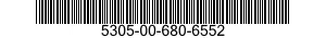 5305-00-680-6552 SCREW,MACHINE 5305006806552 006806552