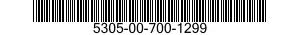 5305-00-700-1299 SCREW,BLEEDER 5305007001299 007001299