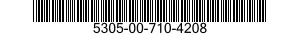 5305-00-710-4208 SCREW,CAP,HEXAGON HEAD 5305007104208 007104208