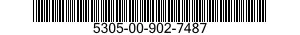 5305-00-902-7487 SCREW,MACHINE 5305009027487 009027487