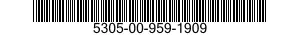 5305-00-959-1909 SCREW,CAP,SOCKET HEAD 5305009591909 009591909