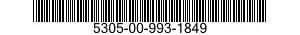 5305-00-993-1849 SCREW,MACHINE 5305009931849 009931849