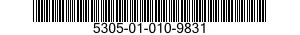 5305-01-010-9831  5305010109831 010109831