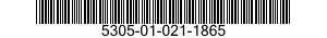 5305-01-021-1865 BOLT,MACHINE 5305010211865 010211865