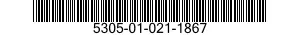 5305-01-021-1867 SCREW,CAP,HEXAGON HEAD 5305010211867 010211867