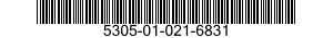 5305-01-021-6831  5305010216831 010216831