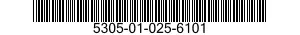 5305-01-025-6101 SCREW,CAP,SOCKET HEAD 5305010256101 010256101