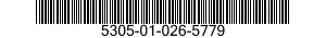 5305-01-026-5779  5305010265779 010265779