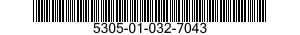 5305-01-032-7043 SCREW,CAP,SOCKET HEAD 5305010327043 010327043