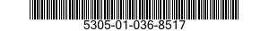 5305-01-036-8517 SCREW,MACHINE 5305010368517 010368517