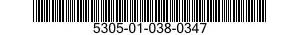 5305-01-038-0347 SCREW,CAP,SOCKET HEAD 5305010380347 010380347