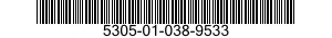 5305-01-038-9533 SCREW,CAP,SOCKET HEAD 5305010389533 010389533