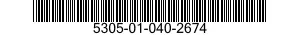 5305-01-040-2674 SETSCREW 5305010402674 010402674