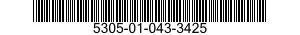 5305-01-043-3425  5305010433425 010433425
