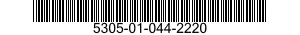 5305-01-044-2220 SCREW,MACHINE 5305010442220 010442220