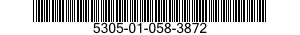 5305-01-058-3872 SCREW,MACHINE 5305010583872 010583872