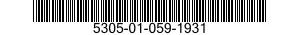 5305-01-059-1931 SCREW,TAPPING 5305010591931 010591931